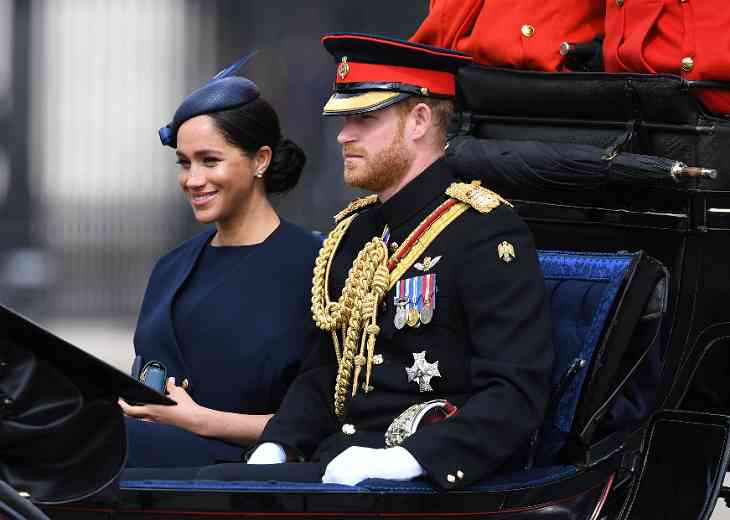 Меган Маркл впервые вышла на публику после родов