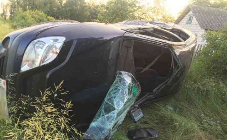 ДТП в Солигорском районе: мотоциклист-бесправник и 12-летний пассажир в больнице