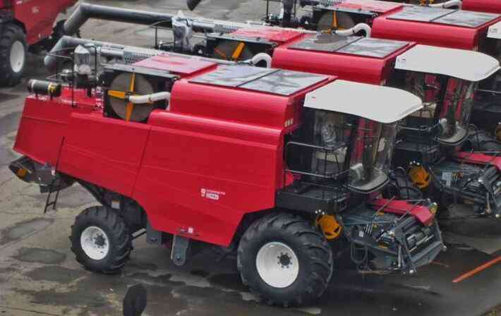 Под Ошмянами горел комбайн: вызывали МЧС