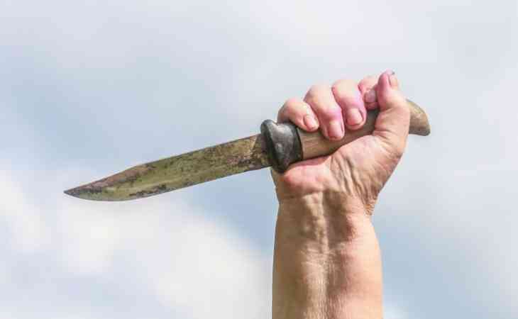 72-летняя пенсионерка зарезала своего сына