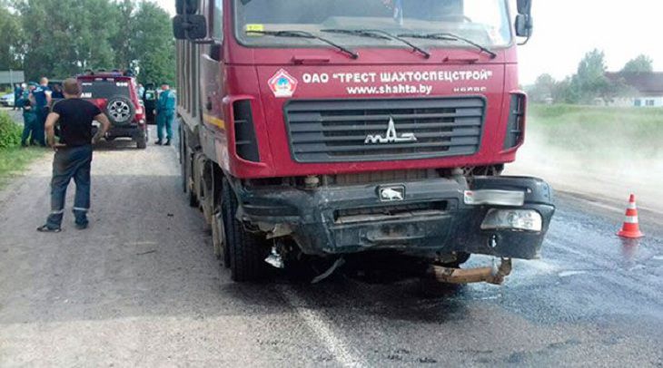 Уголовное дело возбуждено по факту ДТП в Солигорском районе с четырьмя пострадавшими детьми