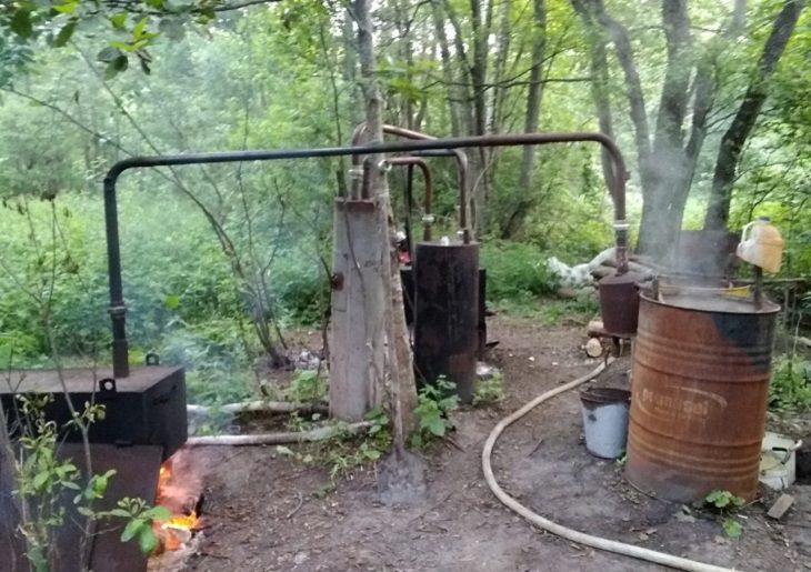 Под Свислочью самогонщика поймали: организовал мини-завод Под Свислочью самогонщика поймали: организовал мини-завод