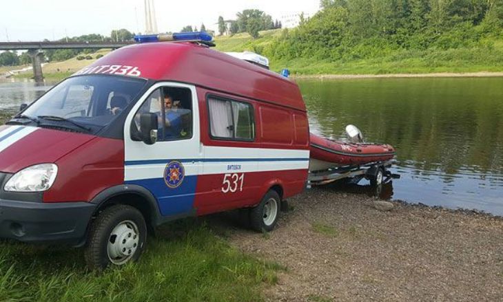 В Витебске отдыхающие нашли мину под мостом на Западной Двине