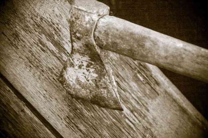 В Рогачевском районе сын зарубил отца топором на глазах у матери