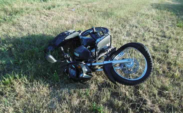 В Житковичском районе 17-летний мотоциклист-бесправник после ДТП попал в реанимацию