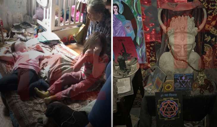 Даже не знают своих имен: в Москве в семье сатанистов обнаружили двух «детей-маугли»