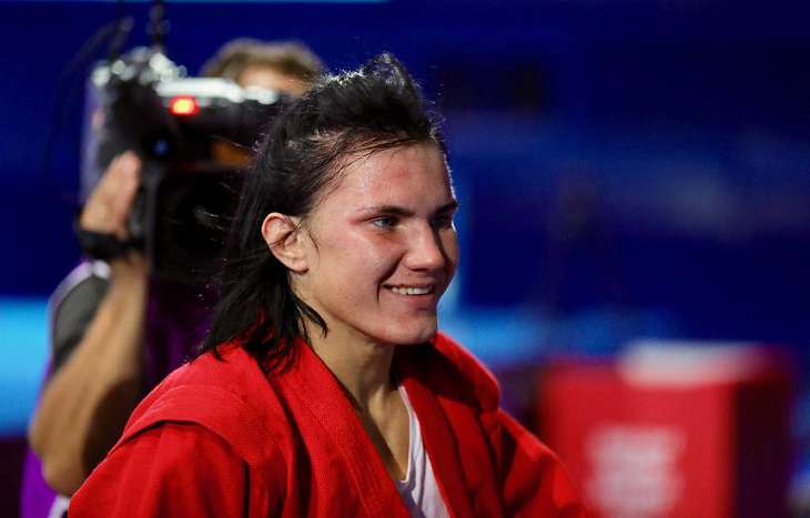 Белорусская самбистка Анжела Жилинская выиграла золото на II Европейских играх