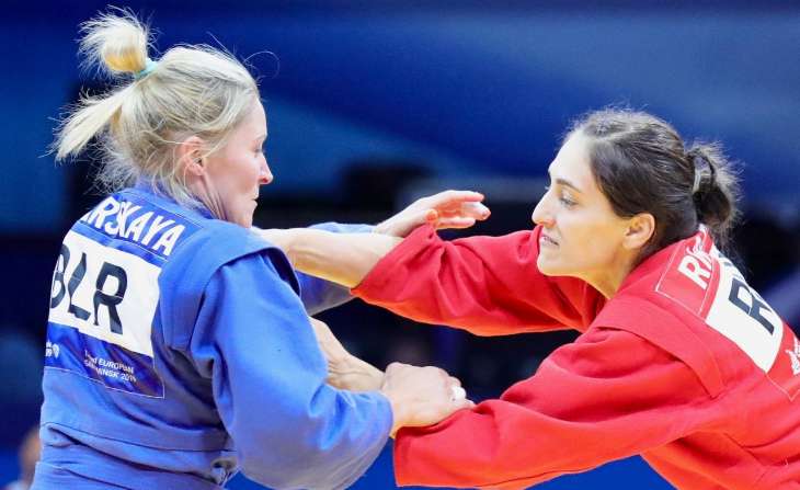Белорусская самбистка Марина Жарская выиграла серебро II Европейских игр