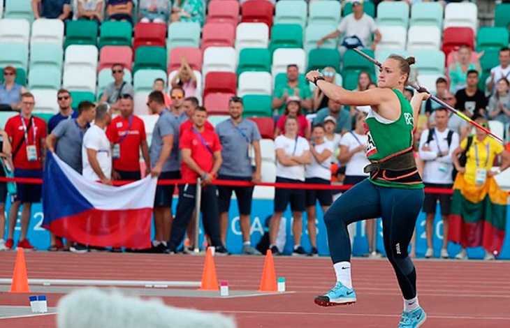 Копьеметательница Татьяна Холодович принесла сборной Беларуси восьмое золото II Европейских игр