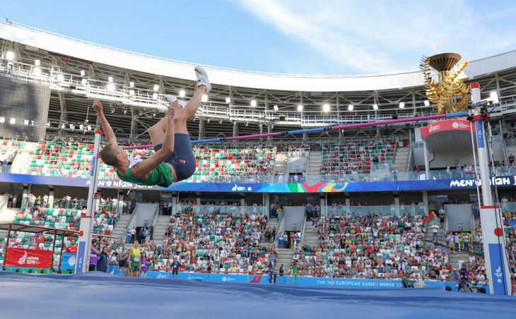 Белорус Максим Недосеков выиграл золото II Европейских игр в прыжках в высоту