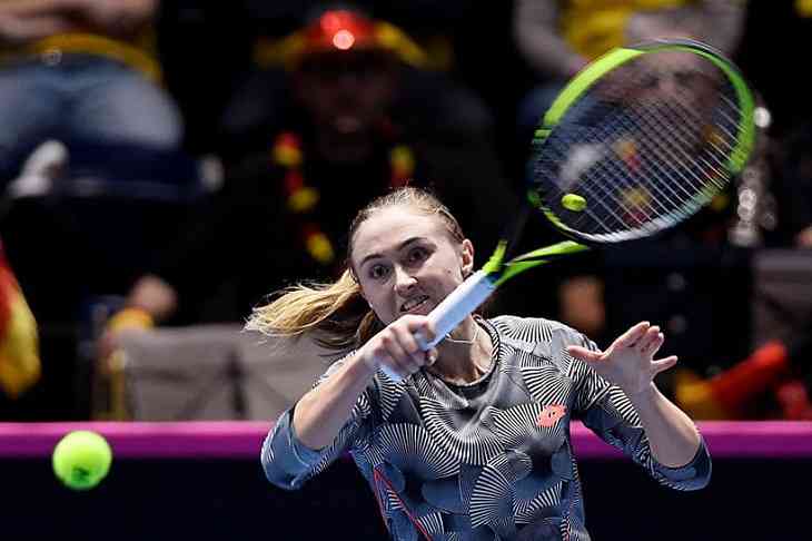 Теннис. Истборн. Саснович сразилась с Петерсон Теннис. Истборн. Саснович сразилась с Петерсон