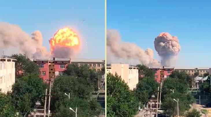Взрыв на складе воинской части: двое погибли, 15 в реанимации 