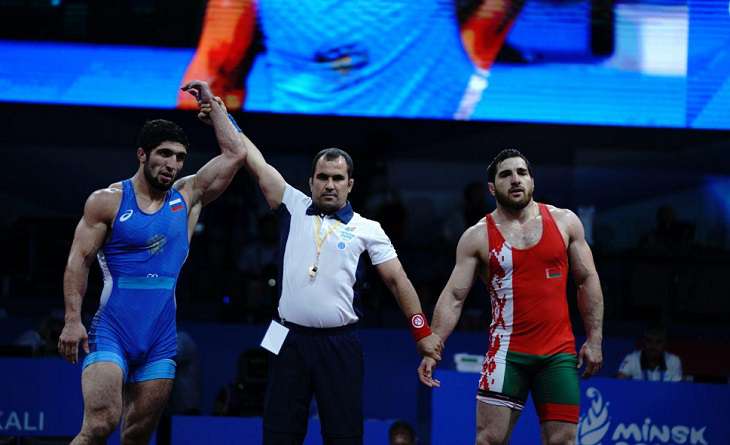 Белорусский борец Али Шабанов завоевал серебро II Европейских игр
