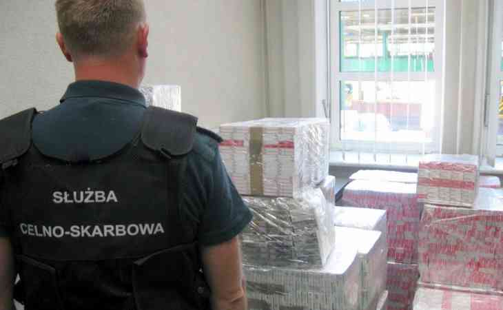 В Польше задержали двух белорусов с партиями сигарет на $61 тыс.