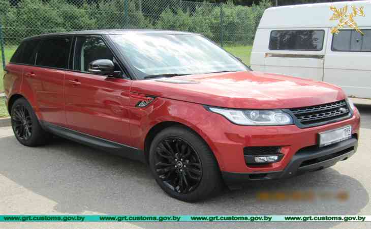 Гродненские таможенники задержали люксовый Land Rover Sport, который находился в розыске Интерпола Гродненские таможенники задержали люксовый Land Rover Sport, который находился в розыске Интерпола