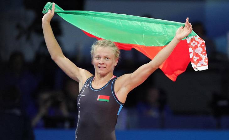 Белоруска Ирина Курочкина завоевала золото турнира по борьбе на II Европейских играх