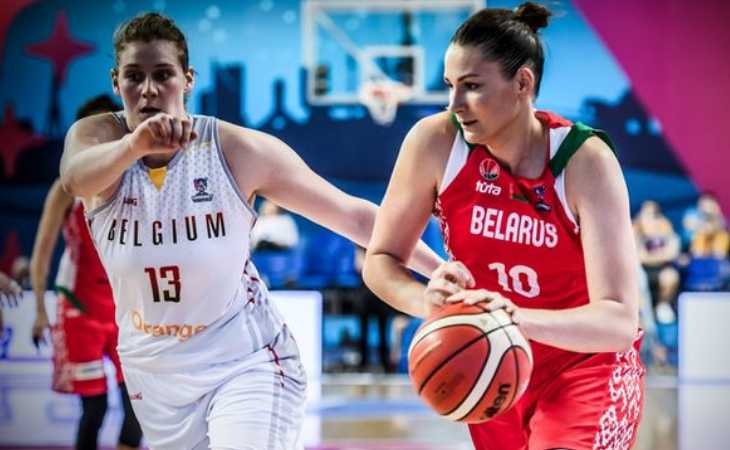 Женская сборная Беларуси по баскетболу на чемпионате Европы обыграла Бельгию