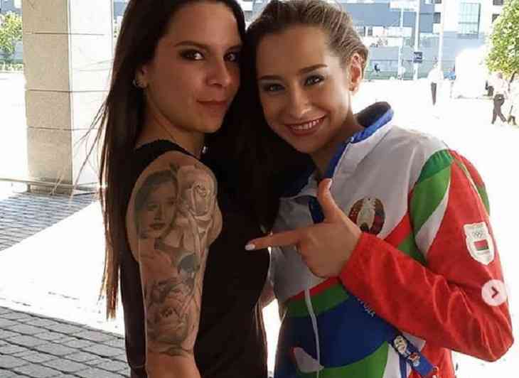 Испанка сделала тату белорусской гимнастки и оказалась в Минске 