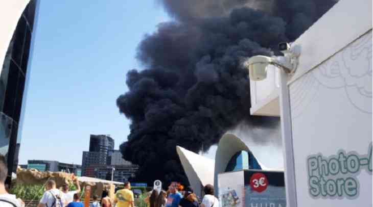 Огненный ужас: горел самый крупный в Европе океанариум  