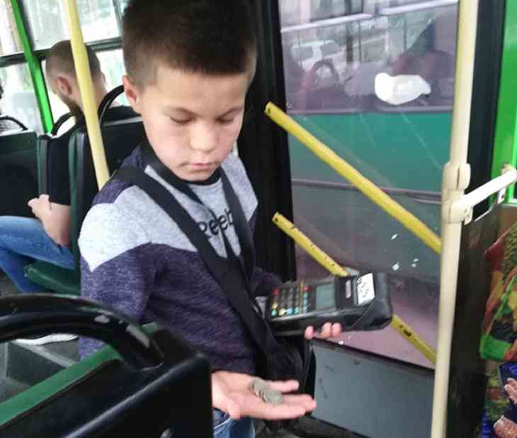 В России нашли семилетнего кондуктора автобуса
