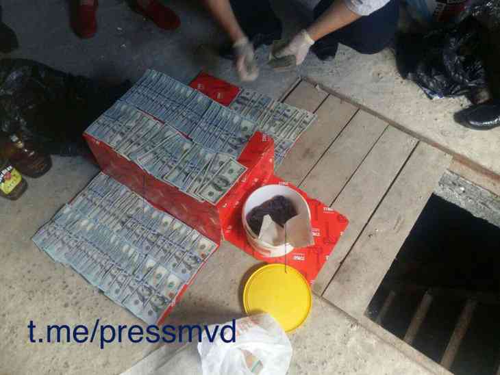 В Житковичском районе милиционеры откопали ведро с долларами