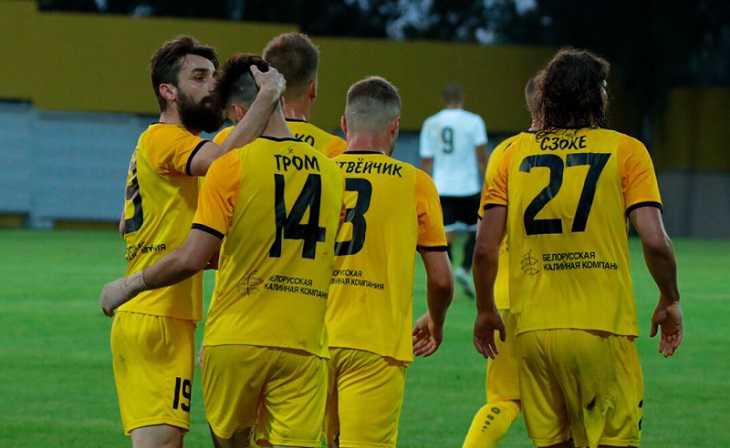 Солигорский «Шахтер» победил «Хибернианс» на старте квалификации Лиги Европы Солигорский «Шахтер» победил «Хибернианс» на старте квалификации Лиги Европы