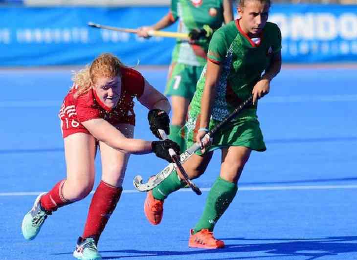 Хоккей на траве. ЧЕ-2019. Белоруски скрестили клюшки с англичанками Хоккей на траве. ЧЕ-2019. Белоруски скрестили клюшки с англичанками