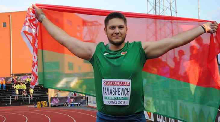 Белорус толкнул ядро и стал чемпионом Европы