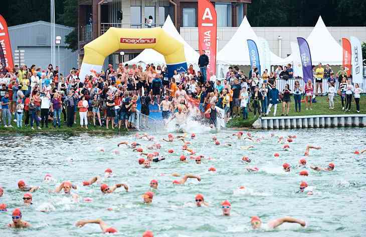 Белорусские атлеты завоевали четыре золота на турнире по триатлону в Минске