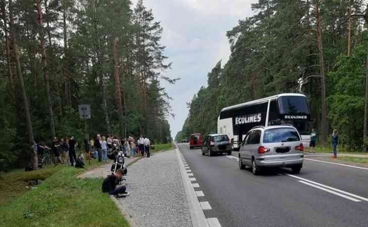 Автобус с 60 белорусами попал в ДТП в Польше