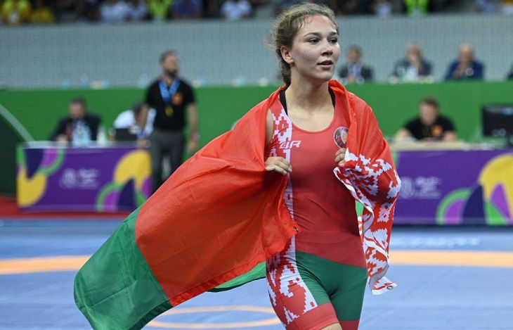 Две белоруски завоевали золото на турнире по борьбе ЕЮОФ в Баку