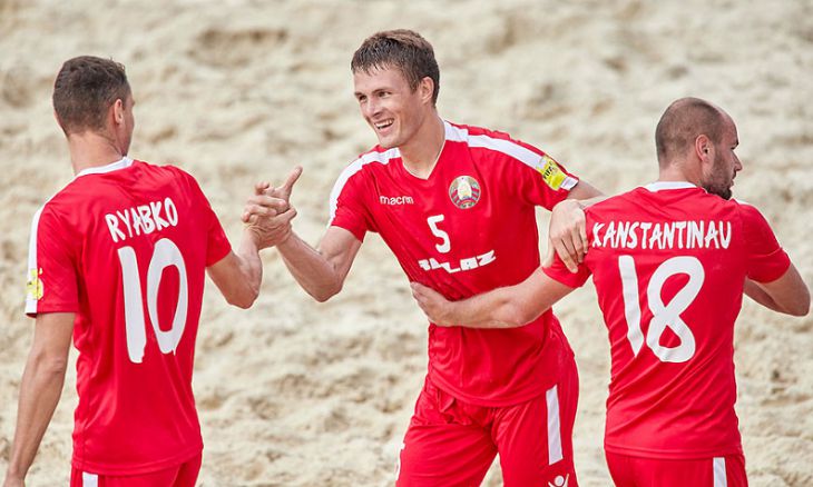Сборная Беларуси по пляжному футболу обыграла Италию в квалификации чемпионата мира