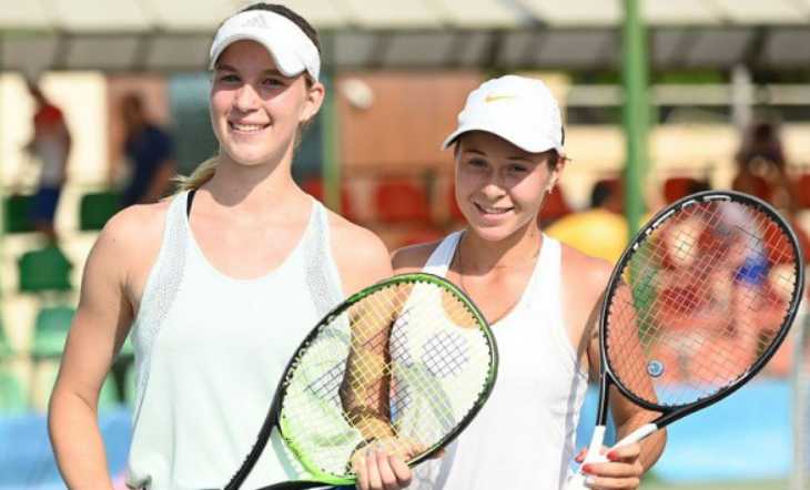 Белорусские теннисистки Эвелина Ласкевич и Мария Сцецевич завоевали золото на ЕЮОФ в Баку