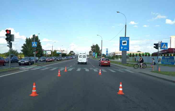 В Бресте автоледи задавила мужчину на велосипеде 