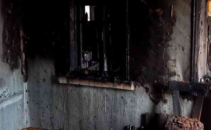 Пожар в Рогачеве: горел дом, тело хозяина нашли в шкафу