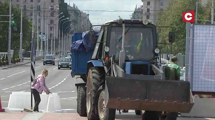 Стартовал капремонт площади Победы в Минске: что хотят сделать  