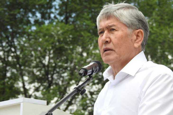МВД Кыргызстана официально сообщило о задержании экс-президента Атамбаева