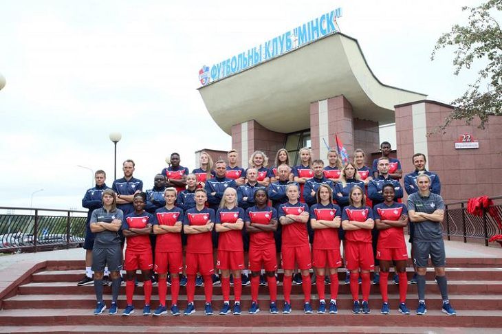 Белоруски одержали победу в футбольной Лиге чемпионов