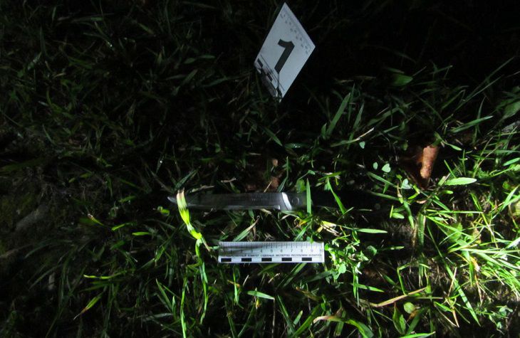 В Копыле мужчина ударил парня ножом, а потом пытался напасть на сотрудника ГАИ