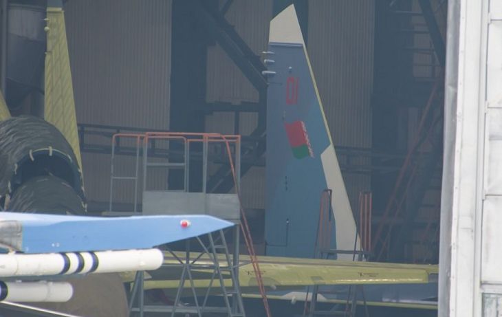 В Иркутске показали сверхманевренные истребители Су-30СМ для Беларуси