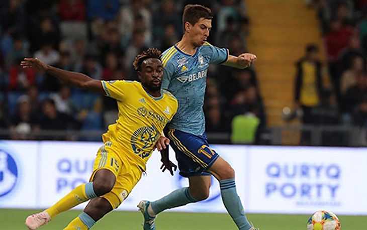 Борисовский БАТЭ крупно проиграл «Астане» в квалификации Лиги Европы