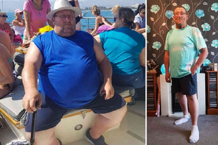 Умершая дочь заставила отца похудеть на 90 килограммов Умершая дочь заставила отца похудеть на 90 килограммов