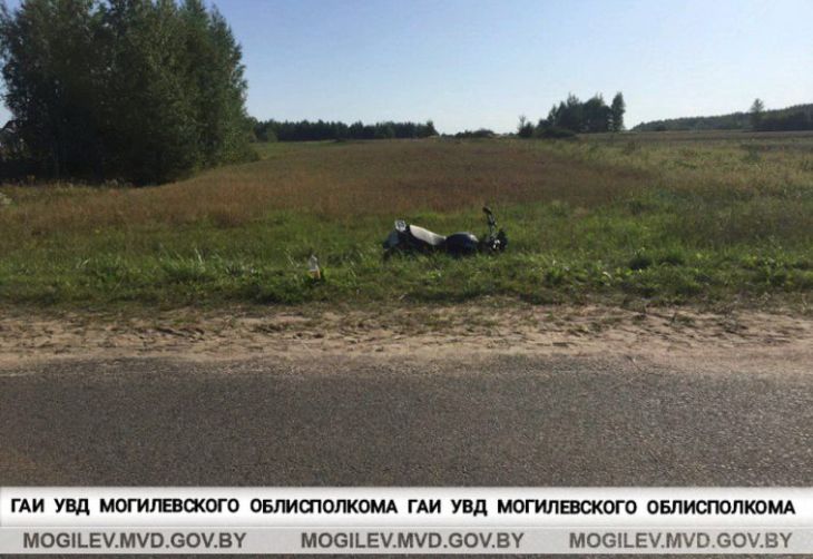 Мотоциклист разбился в Дрибинском районе