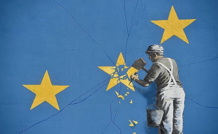 В Великобритании закрасили граффити Бэнкси стоимостью $1,23 млн