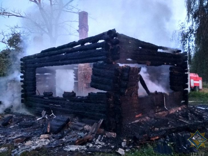 В Толочинском районе сгорел жилой дом. Есть жертвы