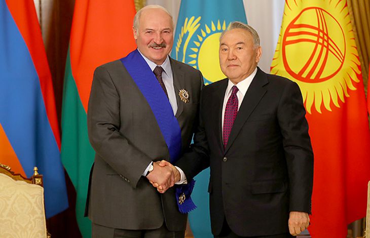 Лукашенко: мы с Назарбаевым не один пуд соли съели