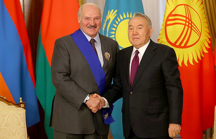 Лукашенко: мы с Назарбаевым не один пуд соли съели