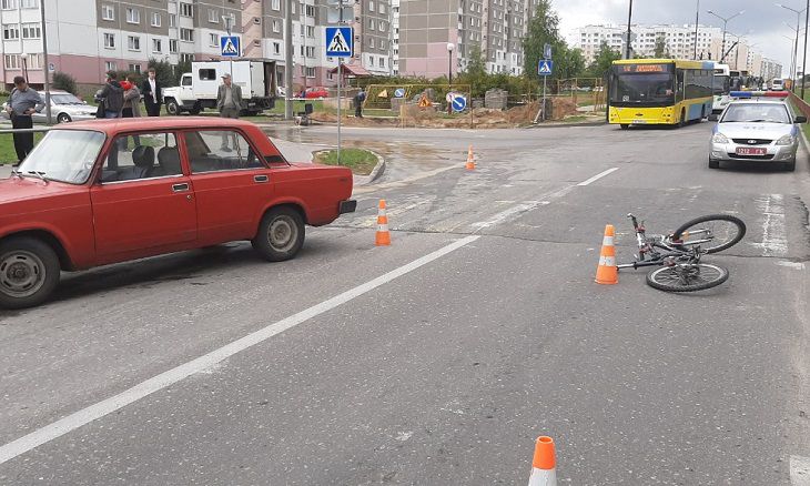 Пьяный водитель в Гродно сбил 13-летнего мальчика на велосипеде
