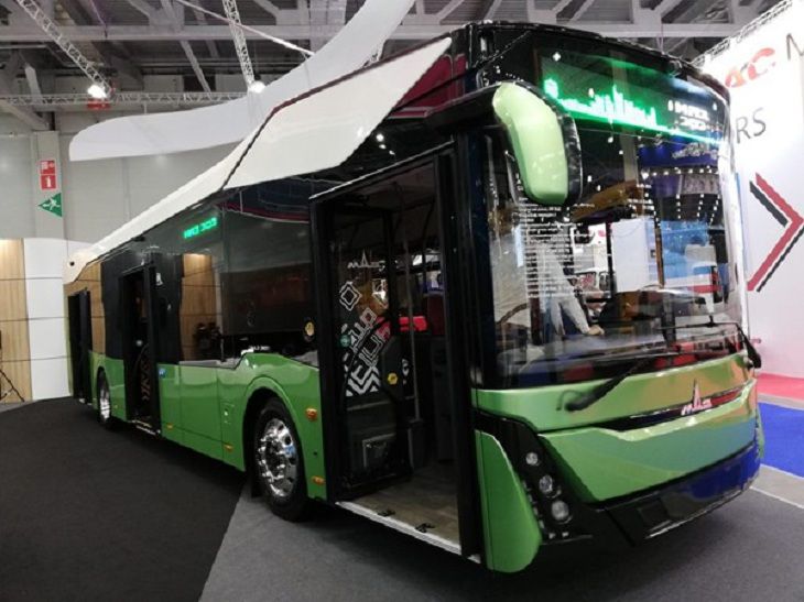 МАЗ представил тягач на газу и автобус нового поколения