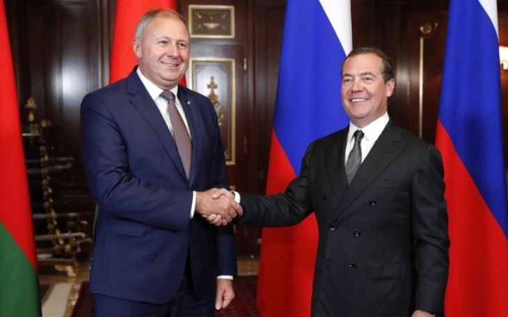 Румас и Медведев согласовали программу по углублению интеграции Беларуси и России